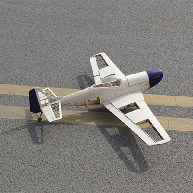 Real Hawk P51 Mustang RC-Flugzeugset, Balsaholz, 1010 mm - Bild 1