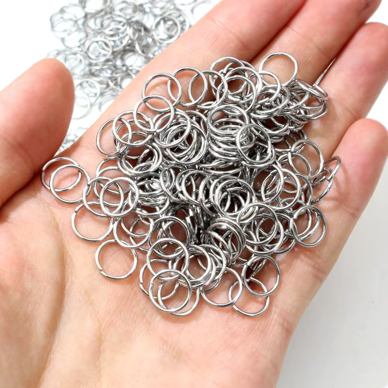 Wadsfred Spaltringe Edelstahl, DIY Schmuckherstellung - Bild 2