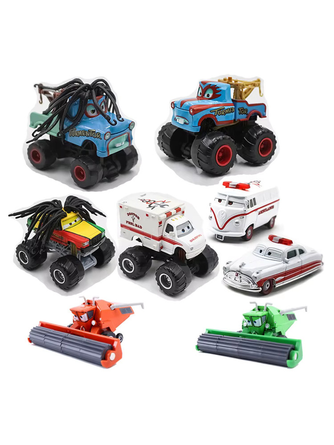 TAKARA TOMY Disney Cars Anime-Figuren, Fahrzeuge, Weiß - Bild 3