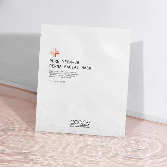 Coopy PDRN Lachs Derma Gesichtsmaske, 5er Set, 23 ml, Unisex - Bild 1