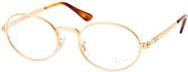 Ray-Ban RX 3931V Korrektionsbrille, Vollrand, Metall, Gold, Round, Unisex - Bild 1