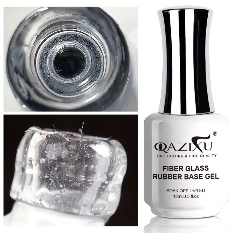 QAZIXU Gel Nagellack Basis, 15 ml, Glänzend - Bild 5