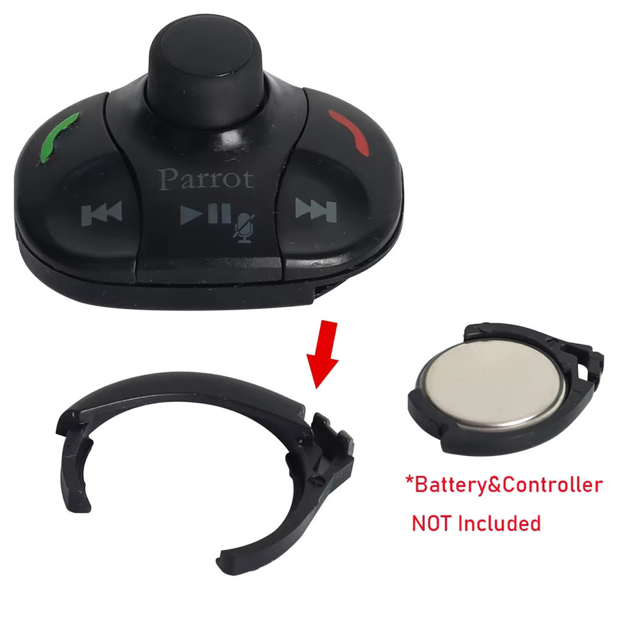 Batteriehalter für Parrot MKI9000 MKI9100 MKI9200 Autohalterung in Schwarz - Bild 3