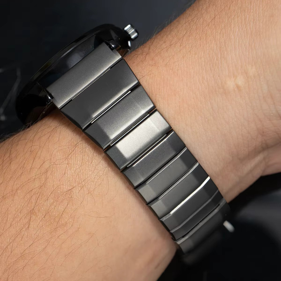 FancyWrist Uhrenarmband Edelstahl, Silber, Unisex - Bild 5