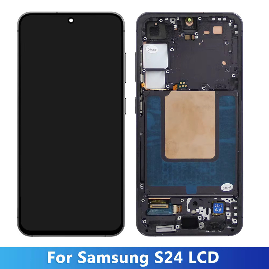 Samsung S24 5G OLED Display Ersatz mit Rahmen, 6,1 Zoll LCD Digitizer Montage in Schwarz für SM-S921B/DS - Bild 3