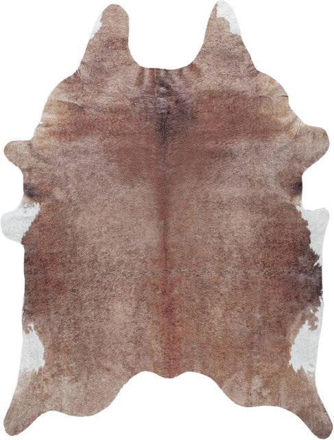 Ayyildiz Teppich ETOSHA in Braun mit Animal Print, Kunstfell, rutschfest und waschbar, B/L: 100 x 135 cm - Bild 1