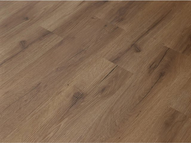 BASICfloor Vinylboden Kanaren Eiche Lanzarote Landhausdiele in Braun in Holzoptik zum Kleben - Bild 1