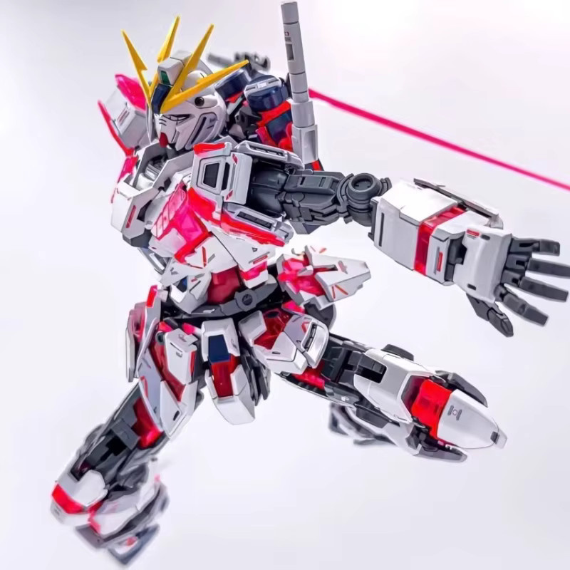 Bandai MG 1/100 RX-9/C Narrative C Equipment Salmon, Bausatz, Actionfigur - Bild 3