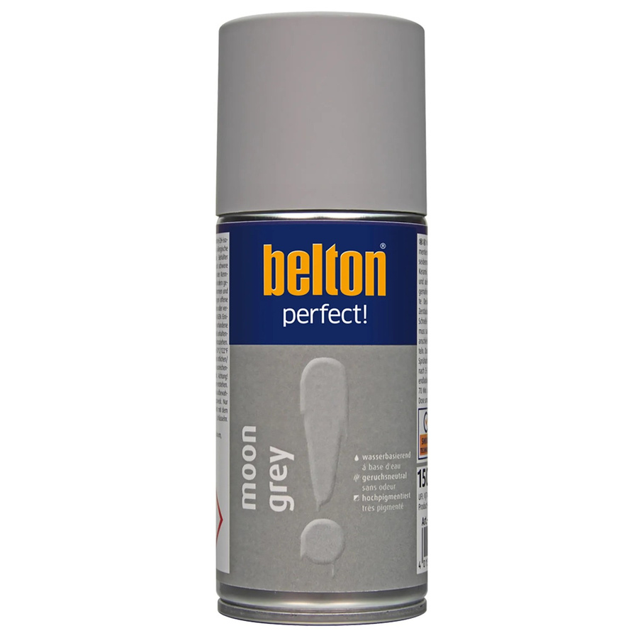 belton Buntlack Perfect Moon Grey Wasserbasierter Lack Seidenmatt 150 ml - Bild 2