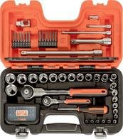 Bahco SW79 Kraft-Steckschlüsseleinsatz-Set 1/2 und 1/4 in Multicolour - Bild 1