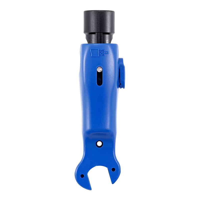 agiiman Tragbarer Stift-Koaxialkabel-Abisolierer RG6 RG7 RG11 RG59 Doppelfunktion in Blau - Bild 4