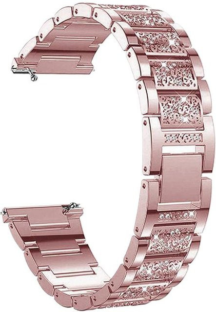 Armband Damen, Edelstahl, Roségold, Zirkonia, Kristall - Bild 1