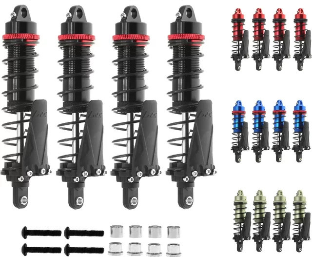 Semalam Metall-Öldämpfer-Stoßdämpfer, 4-teiliges Set, Schwarz - Bild 1