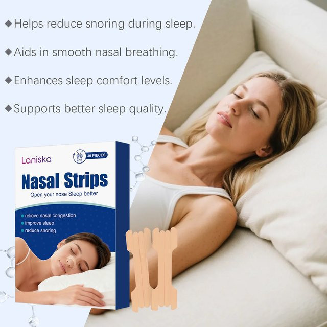 Nasenstreifen Nasendilatator-Aufkleber, Unisex - Bild 1