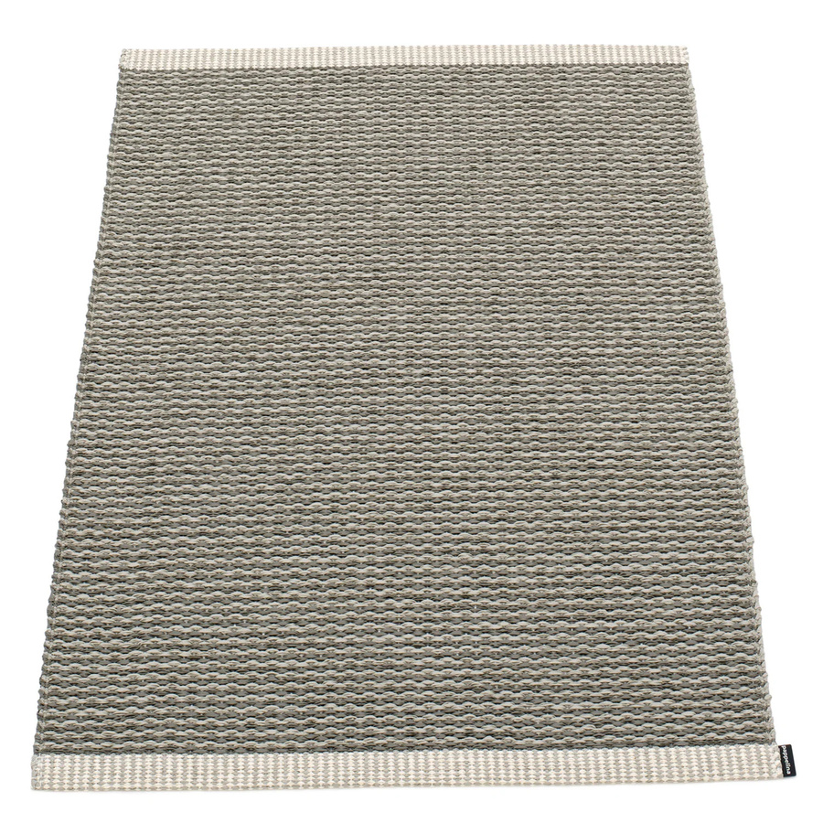 Pappelina Mono Teppich charcoal / warm grey B/T: 60 x 85 cm - Bild 1