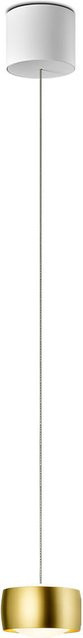 Oligo Grace LED-Pendelleuchte 1-flammig in Gold und Weiß matt mit Tunable White (2200K - 5000K) und unsichtbarer Höhenverstellung - Bild 1