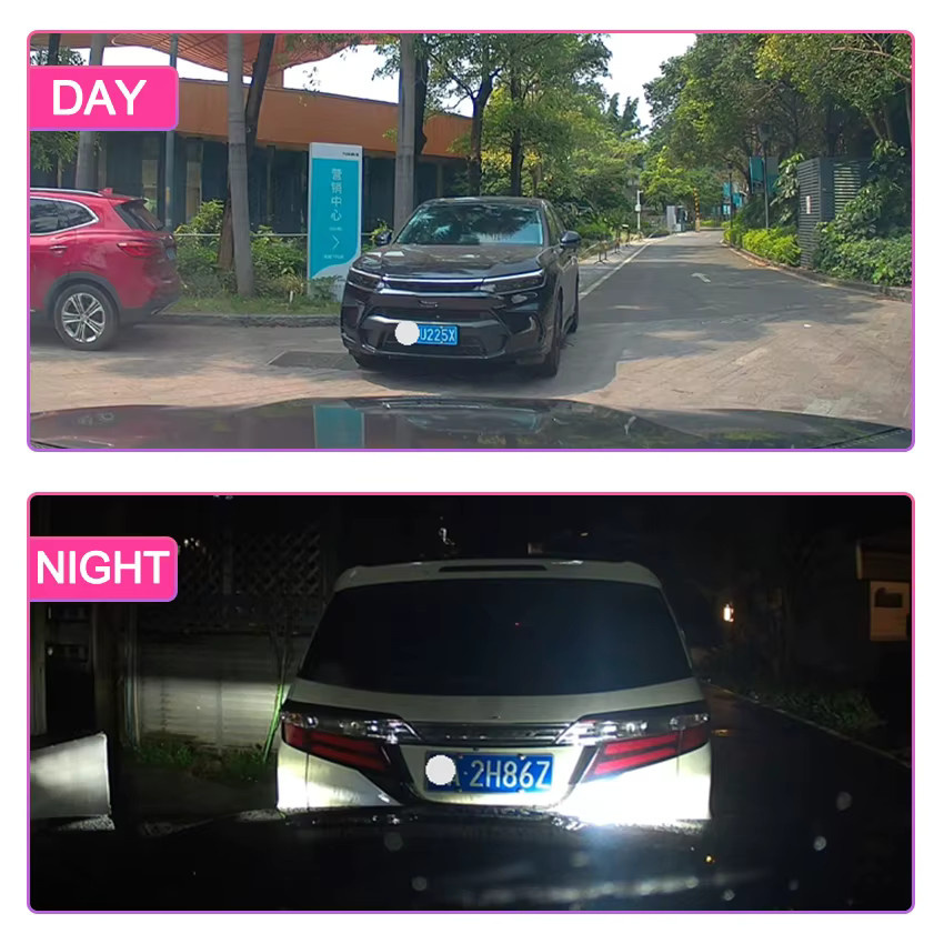 CARBAOHUI HD 4K Wifi Dash Cam für Mercedes Benz GLE W166 und GLS X166, Schwarz - Bild 5