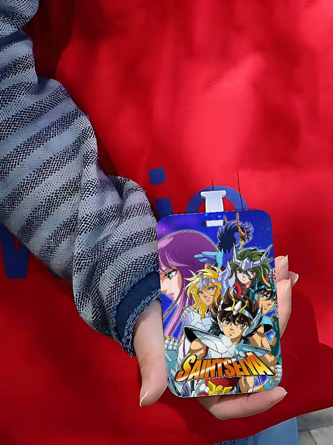 Anime Saint Seiya Ausweishalter mit Umhängeband für Schule und Büro in Multicolour - Bild 6