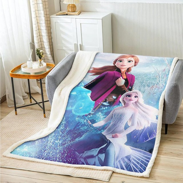 Mfoever Blanket Anime Plüschdecke aus Mikrofaser für Kinder und Erwachsene, Mehrfarbig, B/T: 76,2 x 101,6 cm - Bild 1