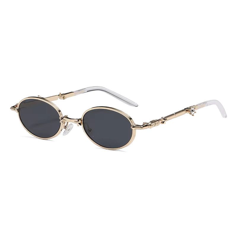 Samjune Sonnenbrille, Vollrand, Damen, faltbar - Bild 4
