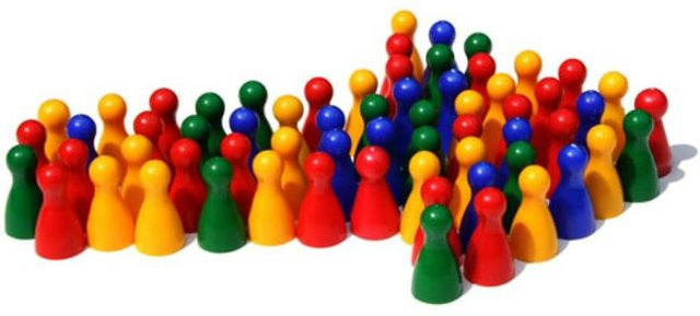 Binchi Outdoor Product Bunte Schachfiguren, Zubehör, 50er Set - Bild 1