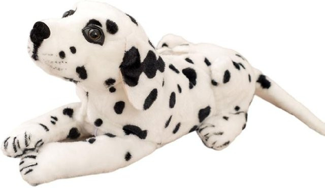 Foreverchic Hund Taschentuchbox Hülle mit Cartoon Tier Motiv aus Baumwolle in Weiß - Bild 1
