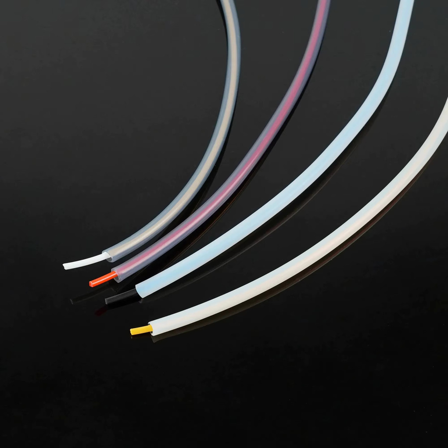 Bambu Lab PTFE-Schlauch und Verbinder Set für P1S P1P X1C A1 Mini 3D-Drucker, Weiß und Grau - Bild 3
