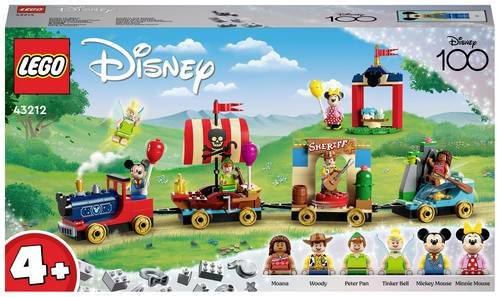 LEGO Disney Geburtstagszug 43212 buntes Spielset für Kinder ab 4 Jahren - Bild 1
