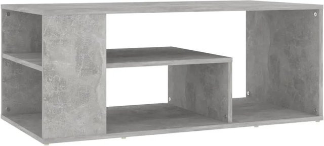 vidaXL Couchtisch modern in Betongrau aus Holzwerkstoff B/T/H: 100 x 50 x 40 cm - Bild 1