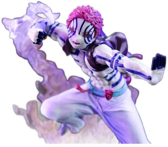 Bandai Dämon Slayer Akaza, Action Modell Figur, 18cm, Einzelfigur - Bild 1