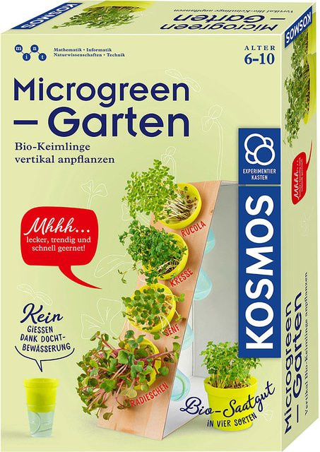 Franckh-Kosmos Experimentierkasten Microgreen-Garten, ab 6 Jahren - Bild 1