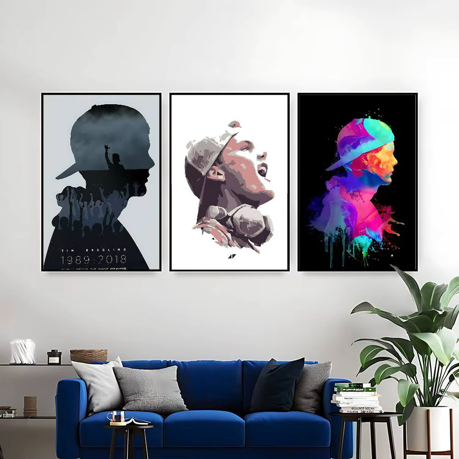 Retro A-Avicii DJ Poster von 52TOYS in Mehrfarbig als grafische Wandkunst aus Papier - Bild 5