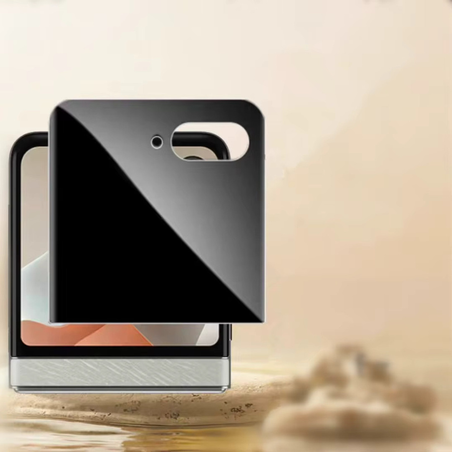 Matte Anti-Spion Displayschutzfolie für Motorola Moto Razr 60 Ultra und Razr 60 Plus - Bild 4