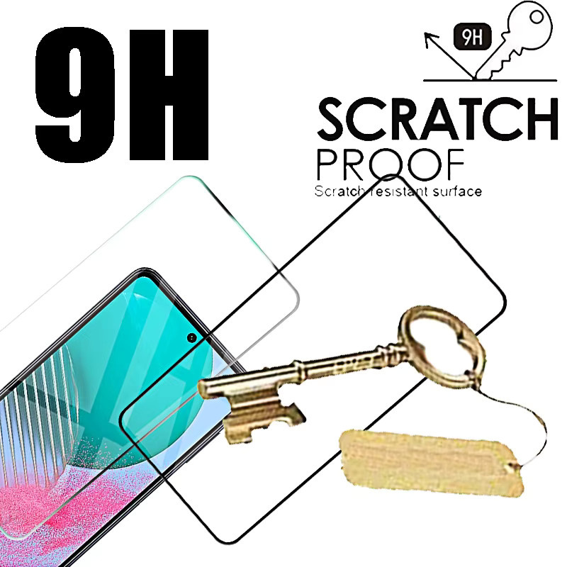 4er-Pack gehärtetes Schutzglas für Samsung Galaxy M54 5G, M34, M14, M04, M13 4G, M23, M33, M53 5G, transparent - Bild 4