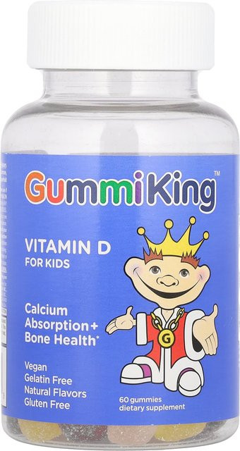 GummiKing Kinder-Vitamin D Fruchtgummi 60 Stück - Bild 1