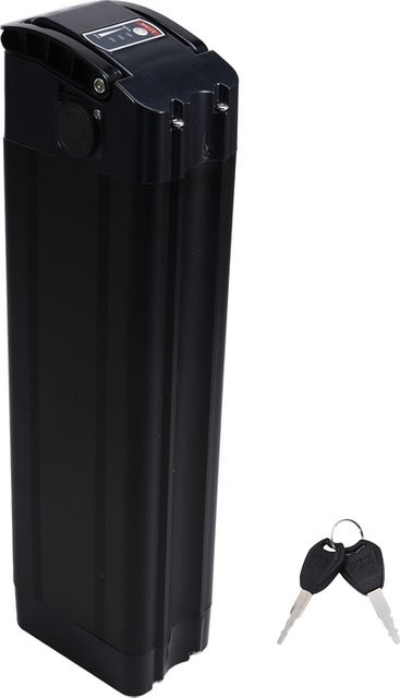 Aluminium E-Bike Batteriegehäuse für 48 V 18650 Akkus in Silber - Bild 1