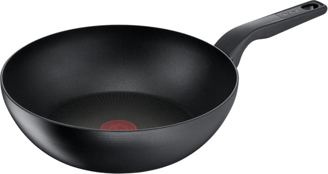 Tefal Hard Titanium Pro Wok mit Non-Stick-Beschichtung, Schwarz, Durchmesser: 28 cm - Bild 1