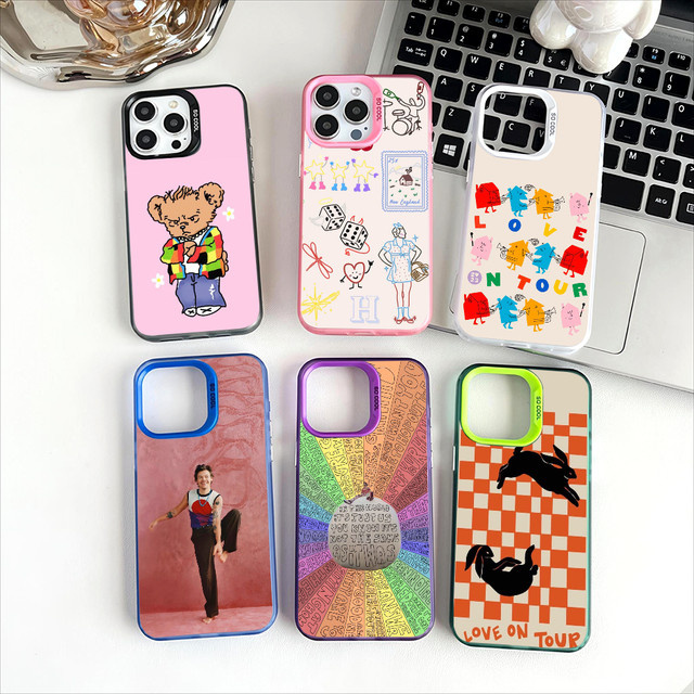 Styles Love On Tour Harrys Handyhülle für Apple iPhone 11 12 13 14 15 16 Pro Max Plus mit Schutzbeschichtung - Bild 1