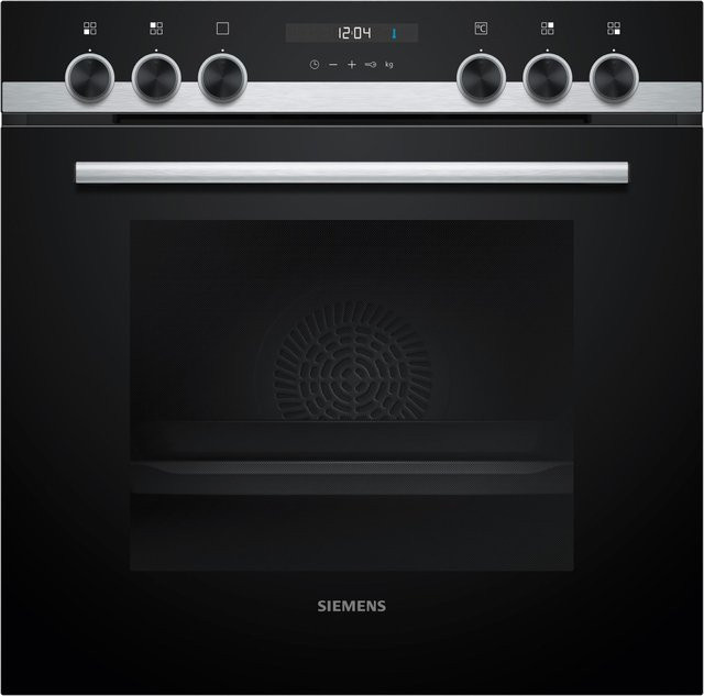 Siemens iQ500 HE517BBS3 Einbau Elektro-Herd in Edelstahl mit 71 l Volumen und Pizza-Stufe, Breite: 59,4 cm - Bild 1