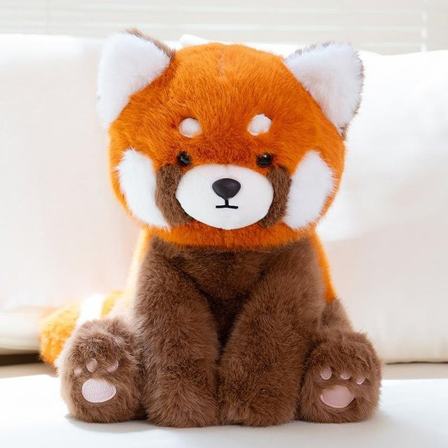 BC Pet Supplies Panda Waschbär Stofftier, Plüsch / Textil, 30cm - Bild 1