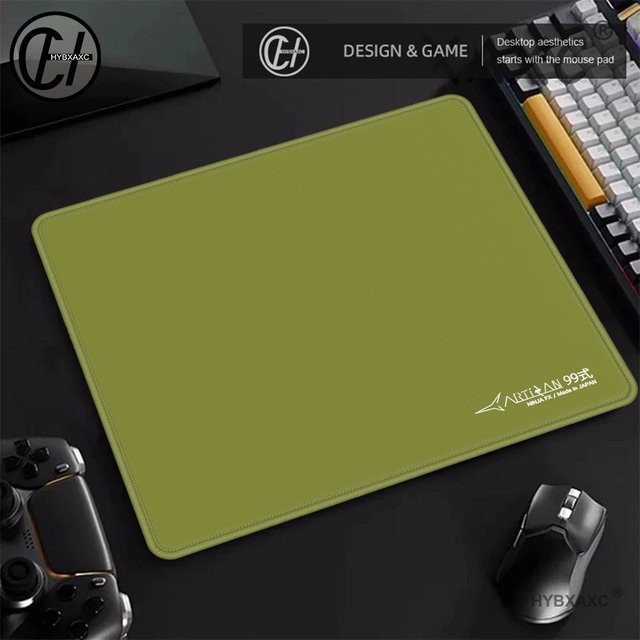 Artisan TYPE-99 Gaming-Mauspad aus trockenem Stoff mit PORON-Basis für FPS-Shooter in Schwarz oder Grün - Bild 1