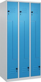 C+P Z-Spind Classic PLUS Spind mit 6 Fächern, Sicherheits-Drehriegel, B/T/H: 90 x 50 x 185 cm - Bild 1
