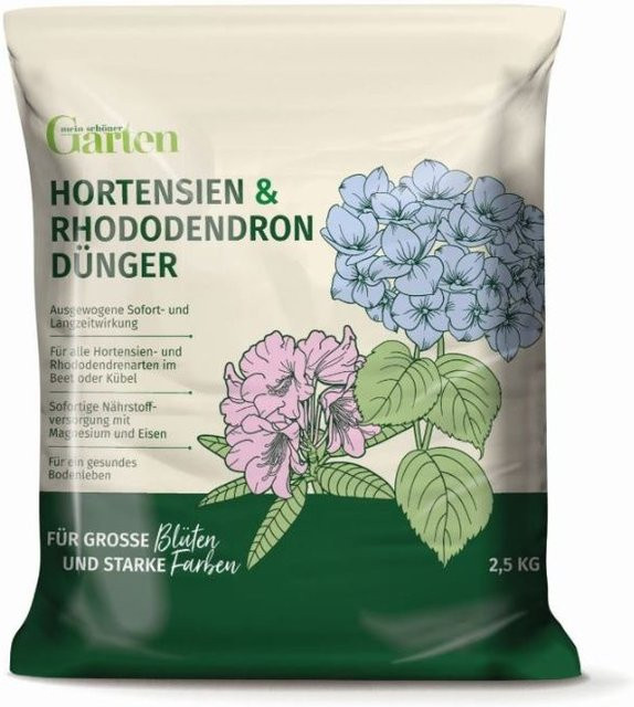 Mein schöner Garten Hortensien- und Rhododendrondünger Pflanzen-Tonikum Multicolour 2,5 kg - Bild 1