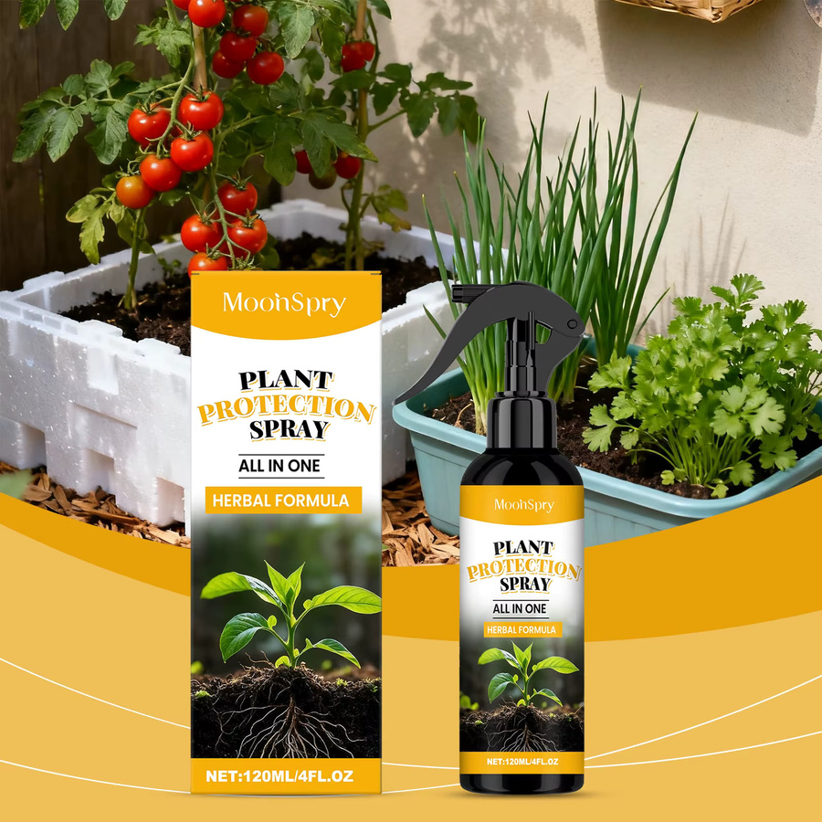 MOONSPRY Pflanzendüngerspray und Pflanzenschutzspray zur Hemmung schädlicher Bakterien und Verbesserung der Bodenqualität - Bild 2