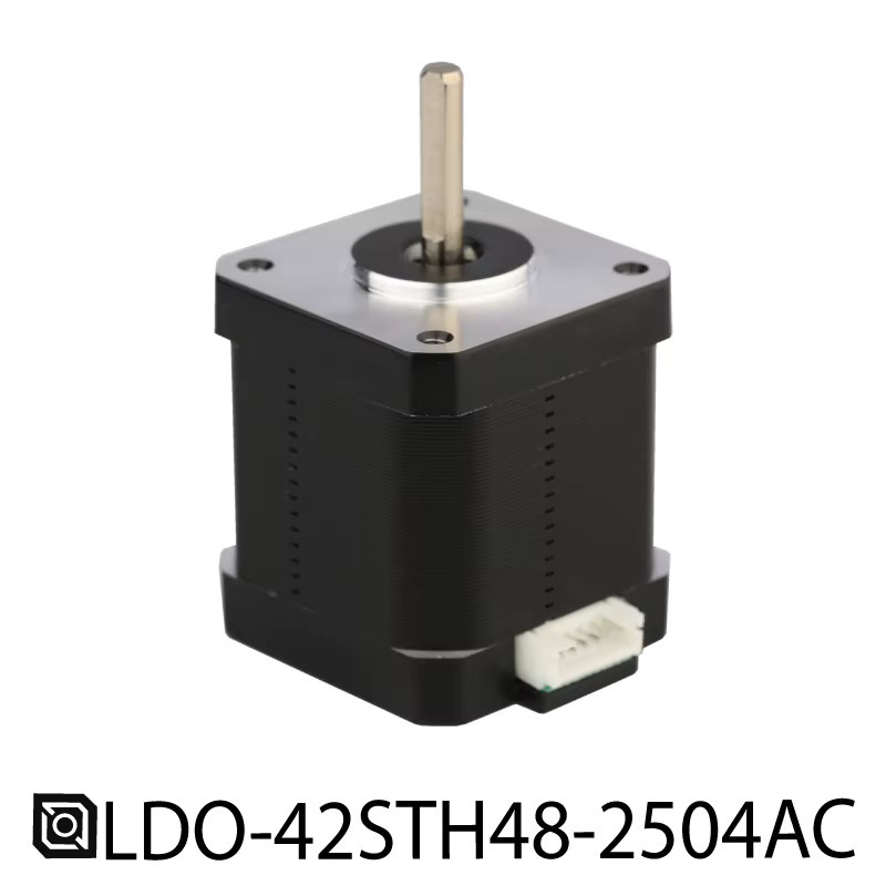 Mellow Hochtemperatur-LDO Nema 17 Schrittmotor LDO-42STH48-2504AC in Schwarz für Voron Vcore3 BLV Ender 5 CoreXY 3D-Drucker, 48 mm - Bild 3