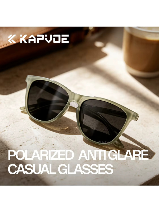 KAPVOE Sonnenbrille polarisiert, Vollrand - Bild 5