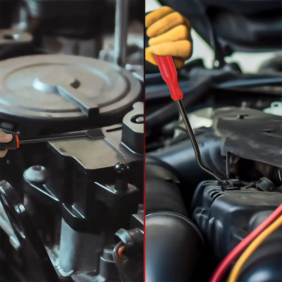 Podofo 11-teiliges Präzisionshaken-Set mit Schaber-Werkzeugset für Autoelektronik, Wartungsschläuche und Dichtungen - Bild 5