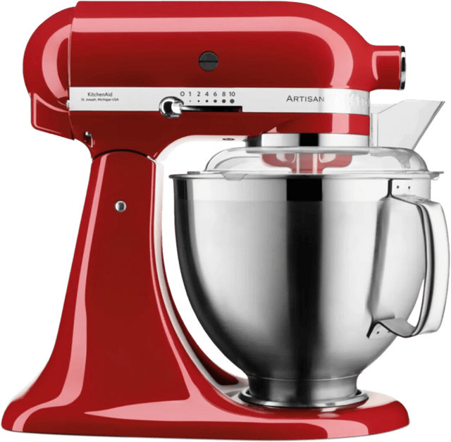 KitchenAid Artisan Premium Küchenmaschine Empire Rot 5KSM185PSEER - Bild 1