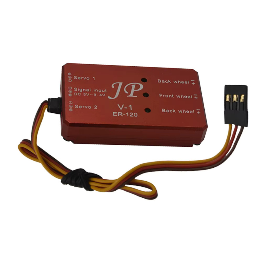 JP einziehbarer Fahrwerksregler ER120 V1 und V2 oder ER150 V1B und V2, Metall, Zubehör - Bild 2