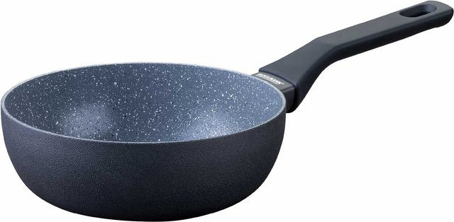 Fackelmann Cosmo Wokpfanne aus Keramik in Schwarz-Grau mit Antihaftbeschichtung, Durchmesser: 20 cm - Bild 1